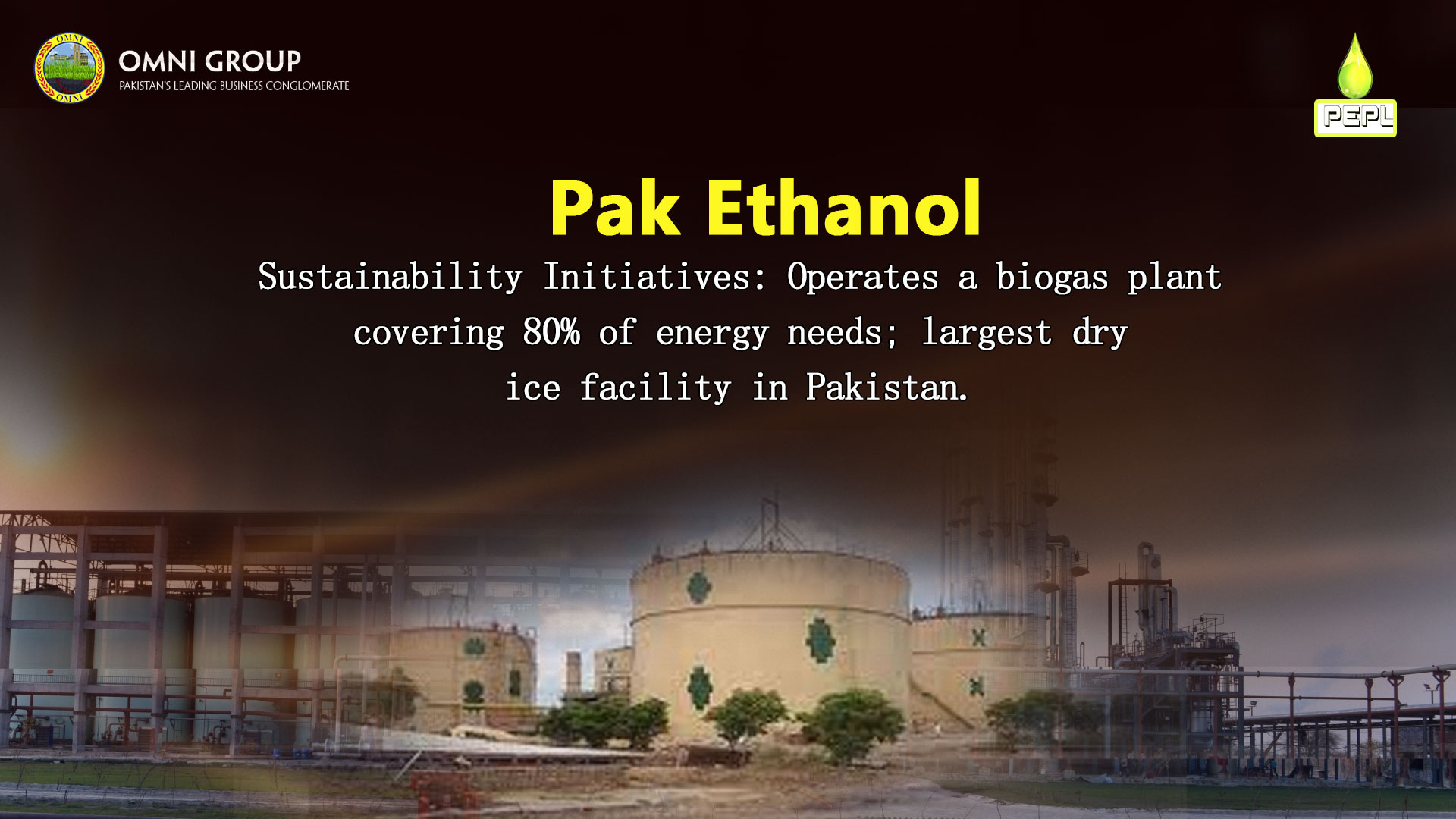 The Production and Applications of Liquid CO2 at Pak Ethanol